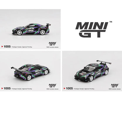 (limit 1 par client) MINI GT- Toyota GR86 HKS TYPE R 2022 Tokyo Auto Salon – Black MGT01005-BL