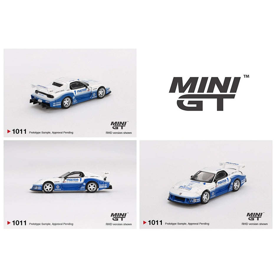 MINI GT-MAZDA RX-7 LB-Super Silhouette IMSA MGT01011-BL