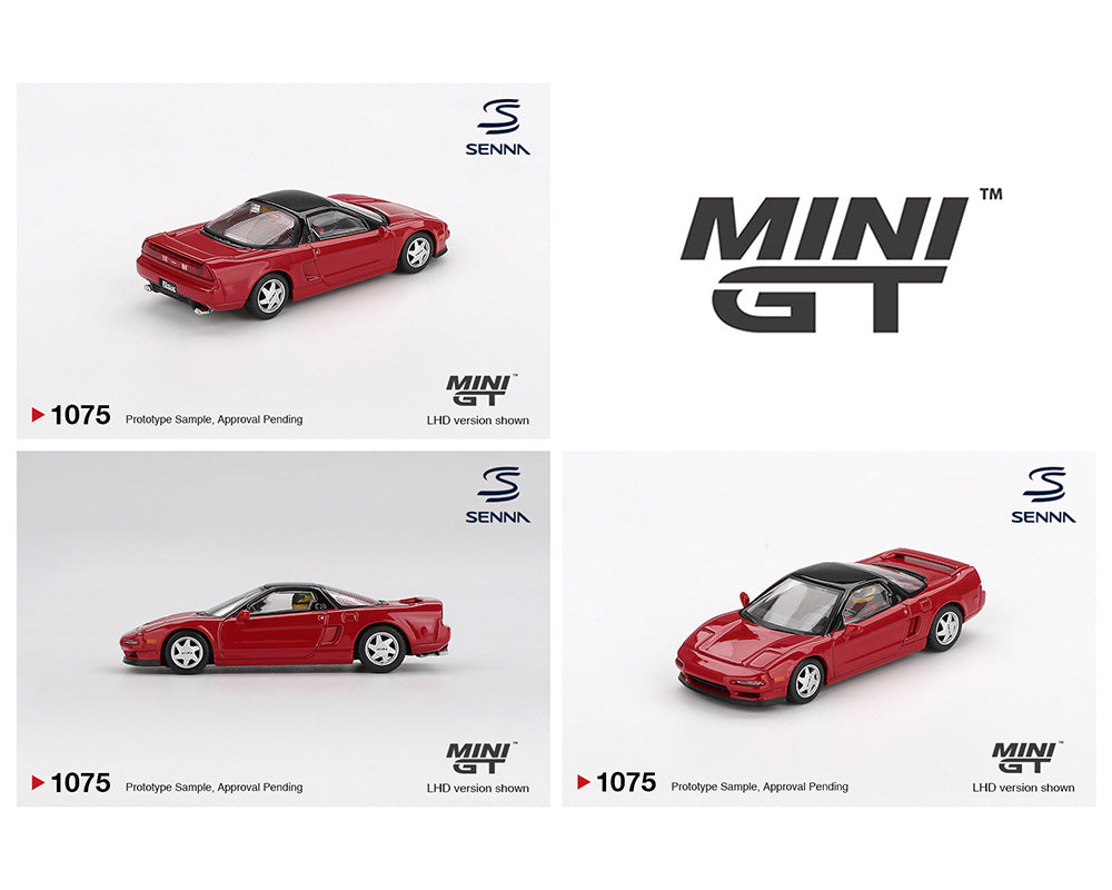 (PRE-ORDER 2025) Honda NS-X Prototype Midship Sports 1989 Ayrton Senna w/ Figure MGT01075-BL