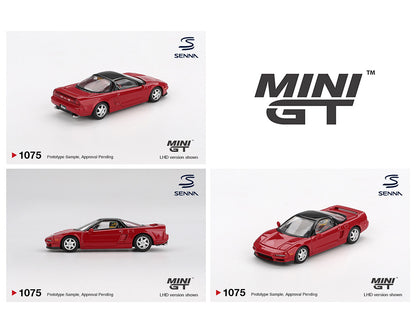(PRE-ORDER 2025) Honda NS-X Prototype Midship Sports 1989 Ayrton Senna w/ Figure MGT01075-BL
