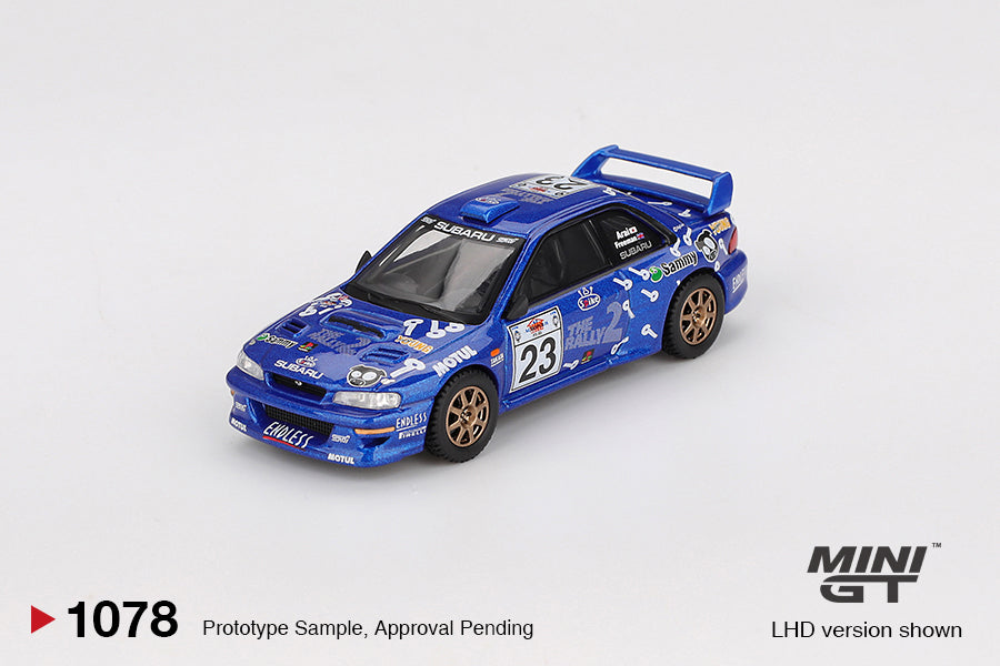 PRE-ORDER 2026) MINI GT- Subaru Impreza WRC99 #23 2000 Acropolis