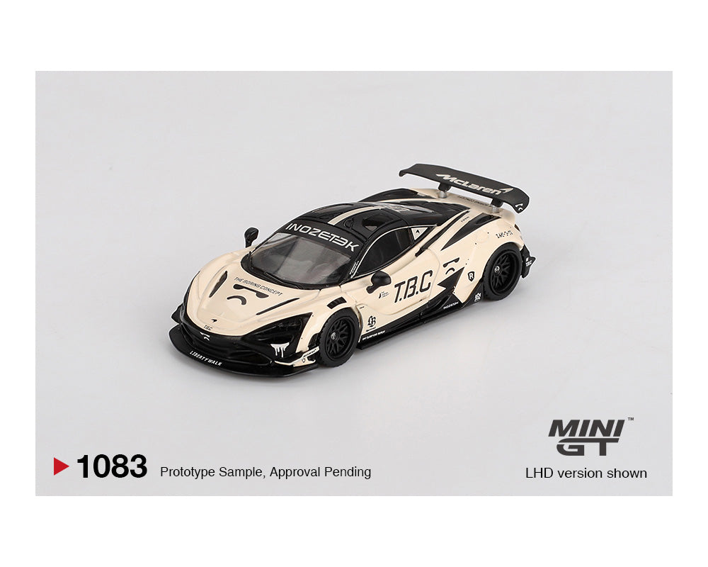 (limit 1 per client) Mini GT 1/64-McLaren 720S LB-Works The Boring Concept MGT01083-BL
