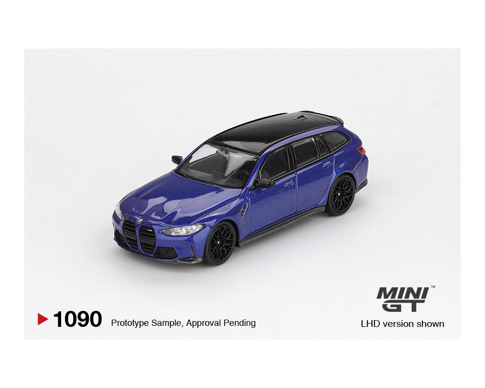 (PRE-ORDER 2026) MINI GT-BMW M3 Competition Touring – Portimao Blue Metallic MGT01090-BL