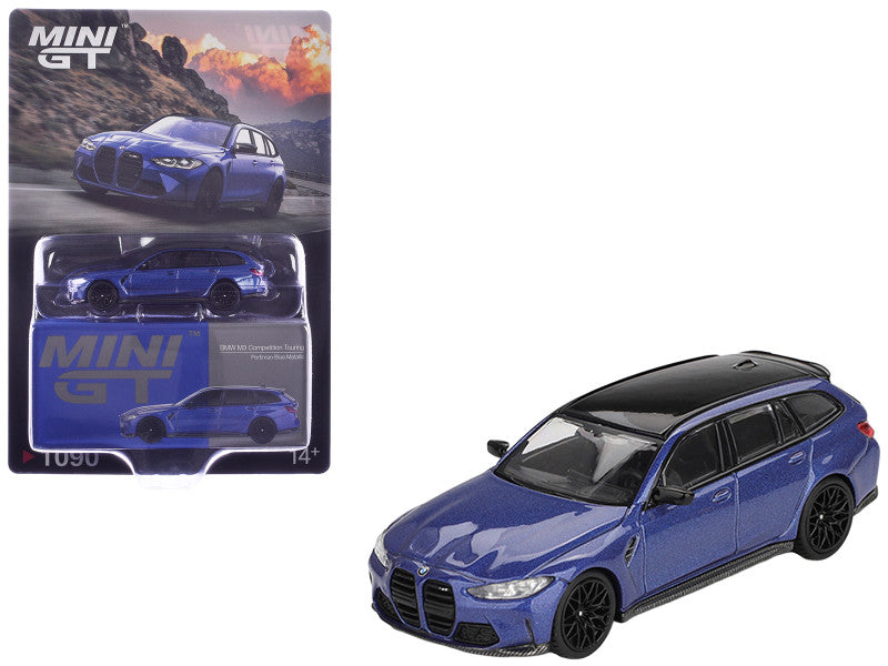 MINI GT-BMW M3 Competition Touring – Portimao Blue Metallic MGT01090-BL