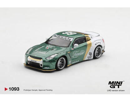 (PRE-ORDER 2027) Mini GT 1:64 Nissan GT-R (R35) LB★WORKS Type 1 Custom Ducktail Auto Finesse – Limited Edition – MGT01093-BL