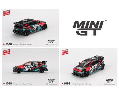 (PRE-ORDER 2026) MINI GT- Hyundai Ioniq 5N MINI GT RS-01T 2025 Tokyo Auto Salon- Black MGT01098-BL
