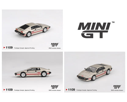 Mini GT- Lotus Esprit Turbo – Metallic Silver MGT01109-BL