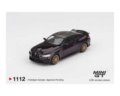 (PRE-ORDER 2026) Mini GT-BMW M4 M-Performance (G82) – Daytona Violet-MGT01112-BL