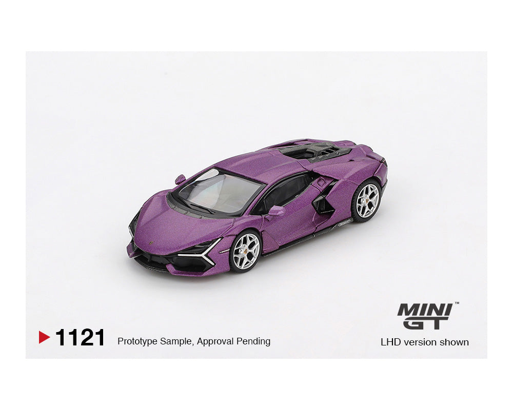 Mini GT- Lamborghini Revuelto Viola 30th – Matte Purple – Mijo Exclusives – MGT01121-BL