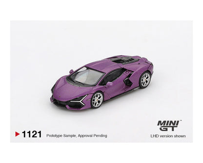 (PRE-ORDER 2026) Mini GT- Lamborghini Revuelto Viola 30th – Matte Purple – Mijo Exclusives – MGT01121-BL