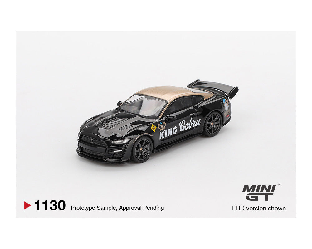 Mini GT-Shelby GT500 Dragon Snake Concept – Black/Gold- Limited Edition-MGT01130-BL