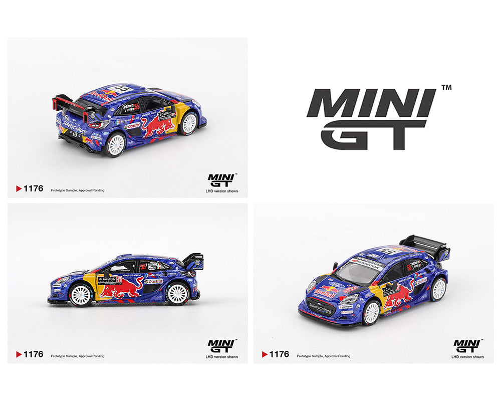 Ford Puma Rally1 M-SPORT ミニカー 2025 PRE-ORDER 2026) MINI GT-Ford Puma Rally1 #55 M-Sport Ford WRT 2025