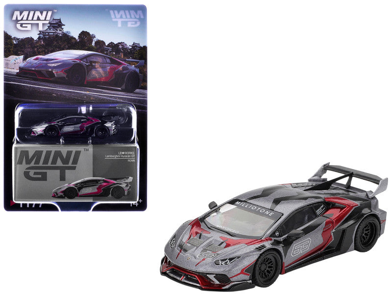 MINI GT-LB★WORKS Lamborghini Huracán GT RONIN – Grey MGT01177-BL
