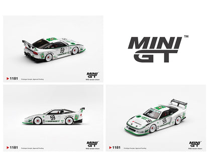 (PRE-ORDER 2026) Mini GT 1:64-Nissan LB-Silhouette 180SX – White MGT01181-BL