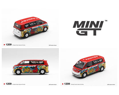 (PRE-ORDER 2026) Mini GT- Volkswagen ID. Buzz Mizu Design MGT01209-BL