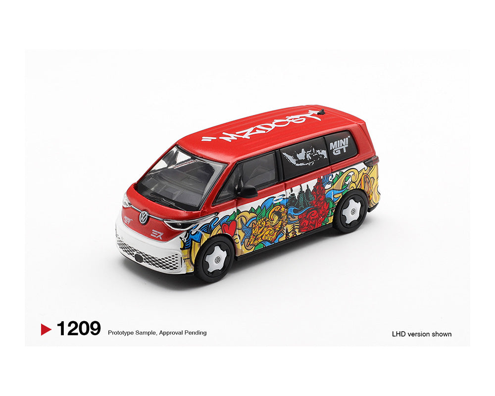(PRE-ORDER 2026) Mini GT- Volkswagen ID. Buzz Mizu Design MGT01209-BL