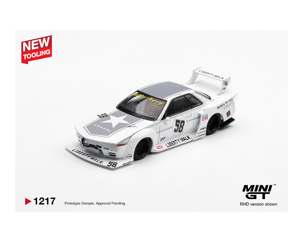 (PRE-ORDER 2026) Mini GT 1:64-Nissan GT-R32 LB-Kaido Works TAS 2025 MGT01217-BL