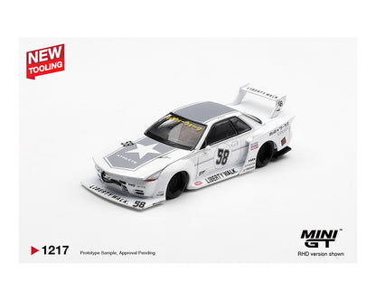 (PRE-ORDER 2026) Mini GT 1:64-Nissan GT-R32 LB-Kaido Works TAS 2025 MGT01217-BL