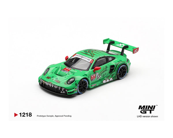 PRE-ORDER 2026) Mini GT- Porsche 911 GT3 R (992) #77 AO Racing