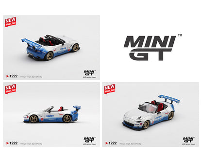 (PRE-ORDER 2026) Mini GT 1:64-Mazda Miata MX-5 (ND) Pandem IMSA MGT01222-BL