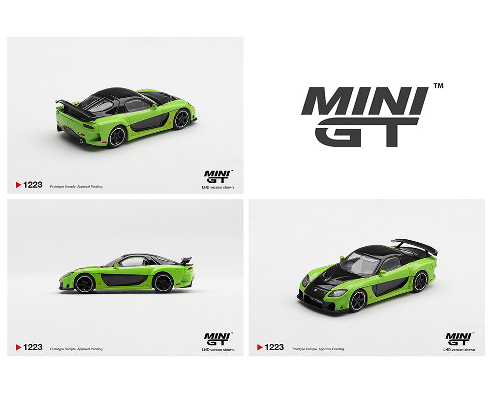 (PRE-ORDER 2026) Mini GT 1:64-Mazda RX-7 VeilSide Fortune7 MGT01223-BL