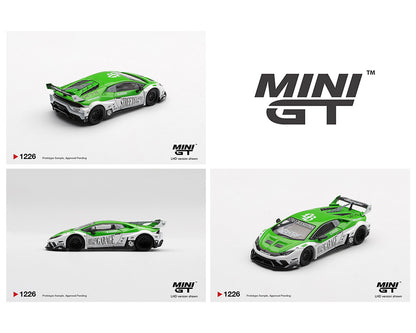 (PRE-ORDER 2026) Mini GT 1:64-LB★WORKS Lamborghini Huracán GT STREET CUSTOMS MGT01226-BL