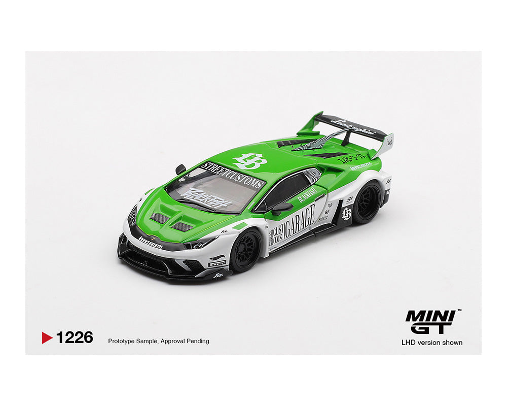 (PRE-ORDER 2026) Mini GT 1:64-LB★WORKS Lamborghini Huracán GT STREET CUSTOMS MGT01226-BL
