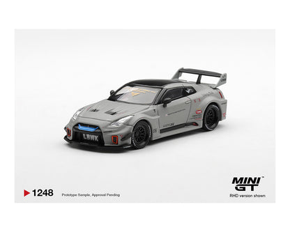 (PRE-ORDER 2026) Mini GT 1:64 Nissan LB-Silhouette WORKS GT 35GT-RR Ver.1 – Matt Grey – Limited Edition (MGT01248-BL)
