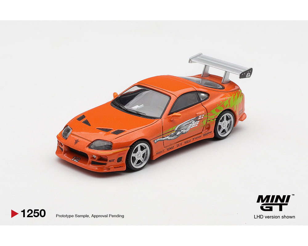 (PRE-ORDER 2026) Mini GT 1:64 Fast &amp; Furious Toyota Supra BOMEX “The Fast and the Furious” Brian O’Conner – Limited Edition (MGT01250-BL)