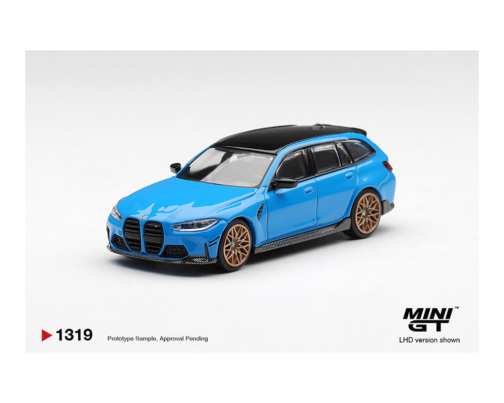 (PRE-ORDER 2026) BMW M3 M Performance Touring Riviera Blue - Mini GT 1:64 - MGT01319-BL