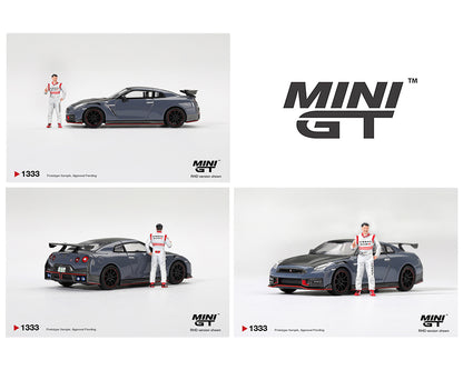 (PRE-ORDER 2026) Mini GT 1:64 Nissan GT-R Nismo 2024 Tsukuba Record MGT01333-R