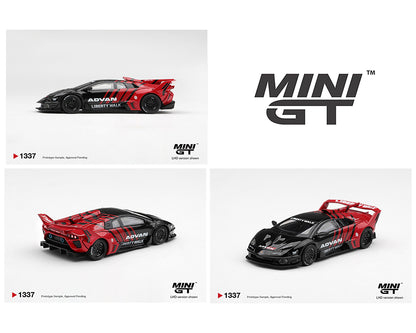 (PRE-ORDER 2026) Mini GT 1:64 Lamborghini LB-Silhouette WORKS Murciélago GT Evo Advan MGT01337-BL