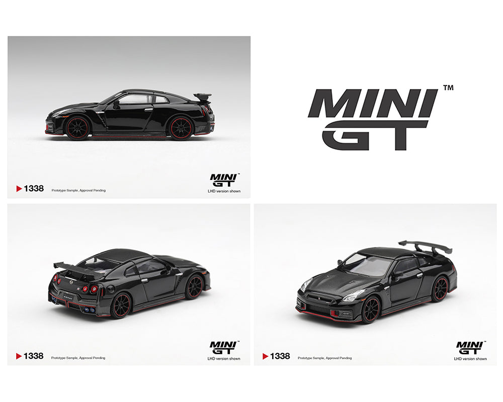 (PRE-ORDER 2027) Mini GT 1:64 Nissan GT-R Nismo 2024 – Black – Limited Edition – MGT01338-BL