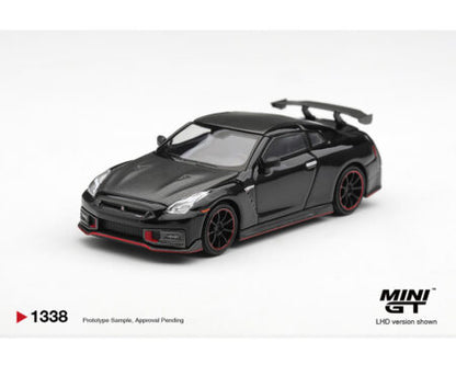 (PRE-ORDER 2027) Mini GT 1:64 Nissan GT-R Nismo 2024 – Black – Limited Edition – MGT01338-BL