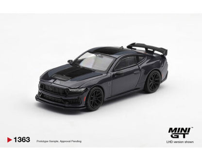 (PRE-ORDER 2027) Mini GT 1:64 Ford Mustang Dark Horse – Blue Ember – Limited Edition – MGT01363-BL