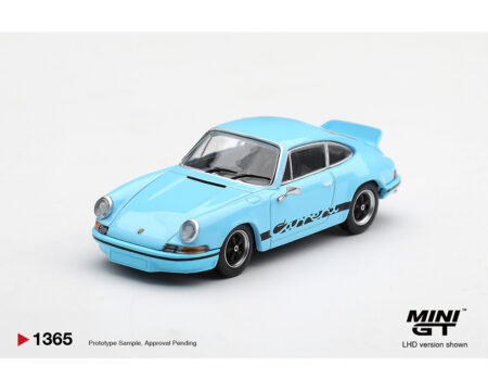 (PRE-ORDER 2027) Mini GT 1:64 Porsche 911 Carrera RS 2.7 – Gulf Blue with Black – Limited Edition – MGT01365-BL