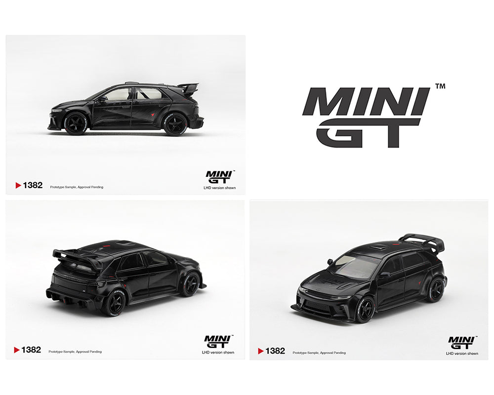 (PRE-ORDER 2027) Mini GT 1:64 Hyundai Ioniq 5 N RS-01T Stealth – Limited Edition – MGT01382-BL
