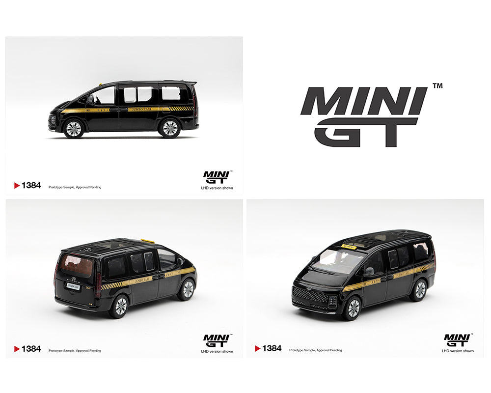 (PRE-ORDER 2026/2027) Mini GT 1:64 Hyundai Staria TAXI – Exclusivité Corée – Édition limitée – MGT01384-L