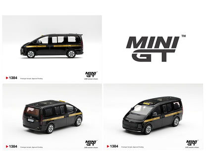 (PRE-ORDER 2026/2027) Mini GT 1:64 Hyundai Staria TAXI – Exclusivité Corée – Édition limitée – MGT01384-L