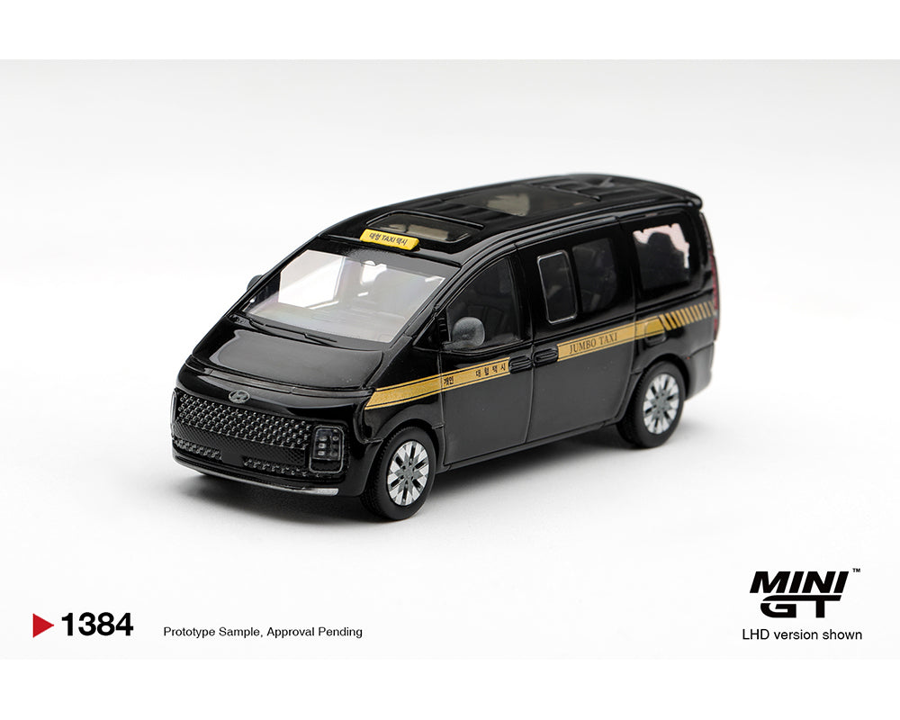 (PRE-ORDER 2026/2027) Mini GT 1:64 Hyundai Staria TAXI – Exclusivité Corée – Édition limitée – MGT01384-L