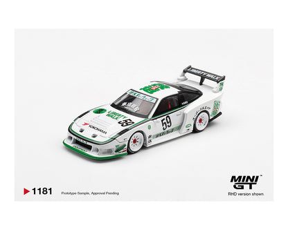 (PRE-ORDER 2026) Mini GT 1:64-Nissan LB-Silhouette 180SX – White MGT01181-BL