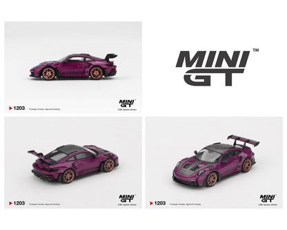 (PRE-ORDER 2026) Mini GT-Porsche 911 (992.1) Rubystone Red Set of 4 – Special Edition MGTS0021