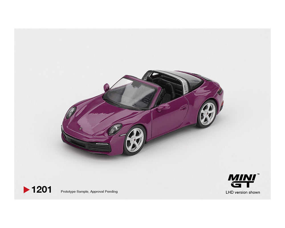 (PRE-ORDER 2026) Mini GT-Porsche 911 (992.1) Rubystone Red Set of 4 – Special Edition MGTS0021