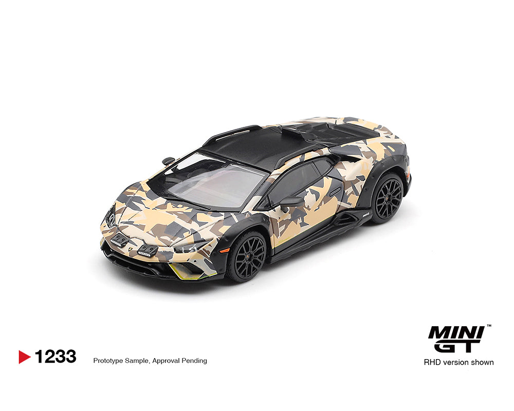 (PRE-ORDER 2026) Mini GT 1:64-Lamborghini Huracán Sterrato All Terrain (Set of 4) MGTS0026