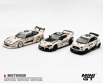 (PRE-ORDER 2027) Mini GT 1:64 INOZETEK x TBC Édition Salon 2026 – Ensemble de 3 voitures MGTS0028