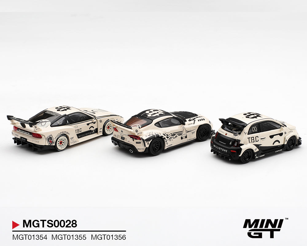 (PRE-ORDER 2027) Mini GT 1:64 INOZETEK x TBC 2026 Show Edition – 3-Car Set MGTS0028