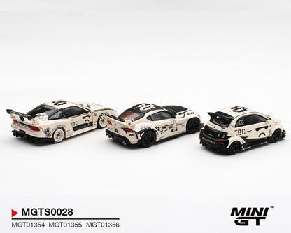 (PRE-ORDER 2027) Mini GT 1:64 INOZETEK x TBC Édition Salon 2026 – Ensemble de 3 voitures MGTS0028