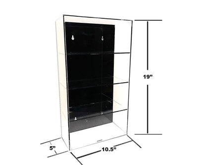 Vitrine Murale 1:24 pour 4 Voitures - MiJo Exclusives - MJ1019BK