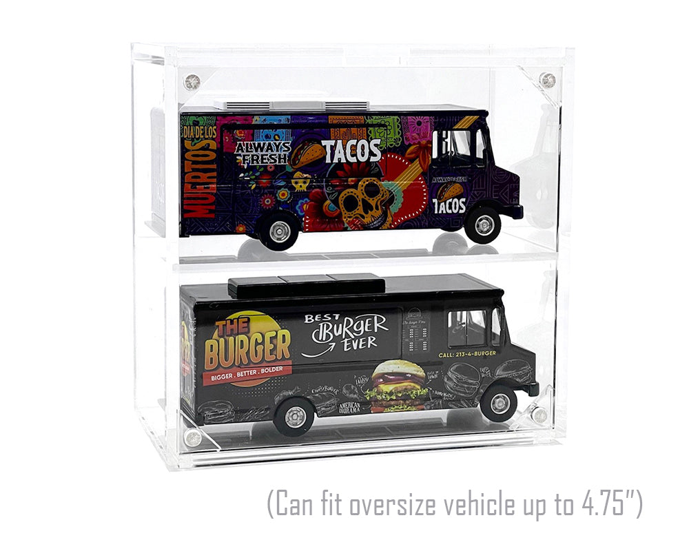 Vitrine 1:64 pour 2 voitures MiJo Exclusives - 5 x 2.5 x 4.75 - MJ13012