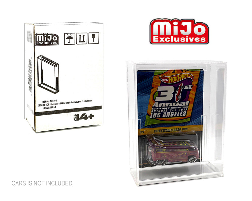 Single Display Box Set Showcase 1:64 Basic Redline Collector Single Display Case – Nice Car ...